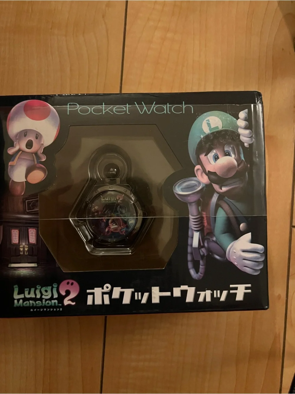 Nintendo Luigi’s Mansion 2 3DS Pocket Watch Metal Collectible New JAPAN